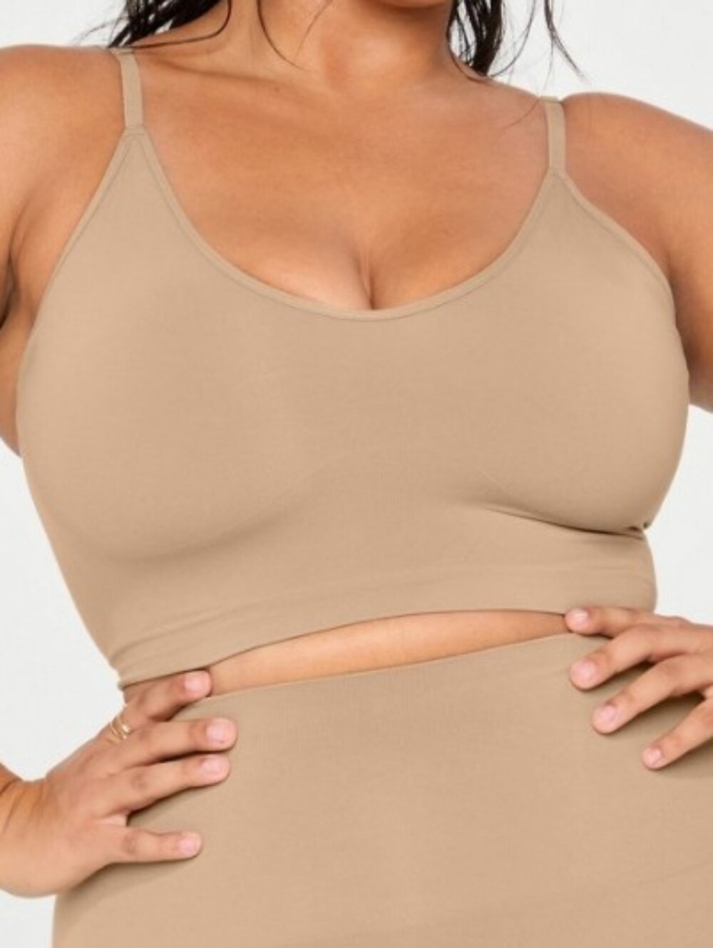 YITTY Nearly Naked Shapewear Plunge Bra XL/XXL NWT